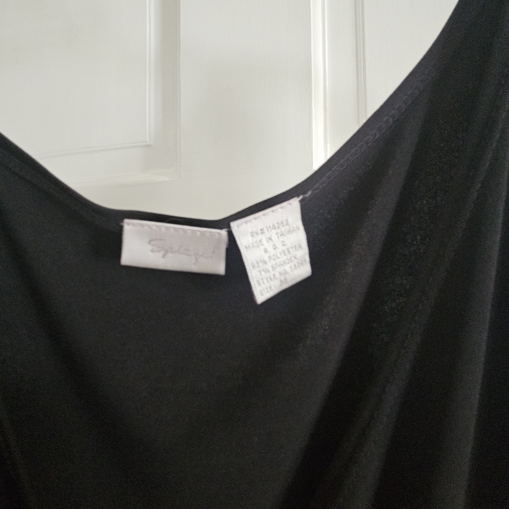 Spiegel Classic Black Tank Top